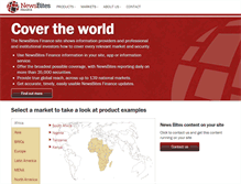 Tablet Screenshot of newsbitesfinance.com